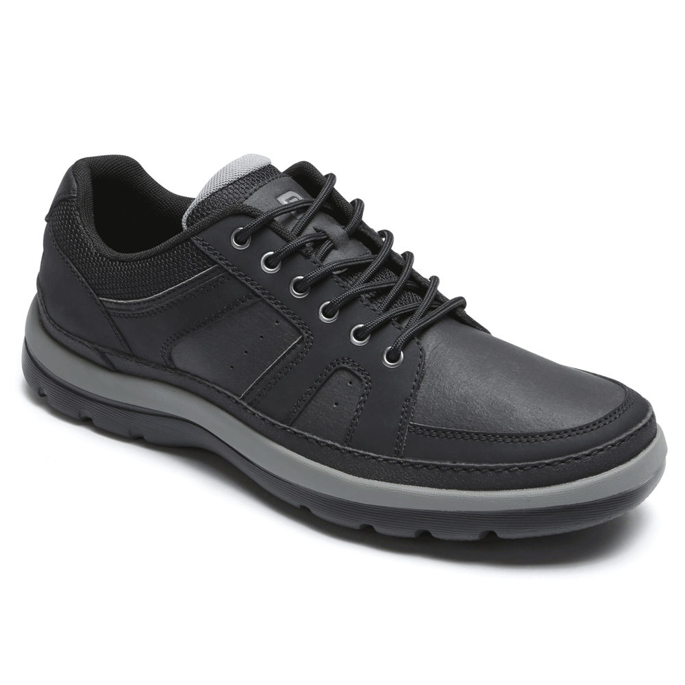 Rockport Singapore Mens Sneakers - Get Your Kicks Mudguard Blucher Black - JW9786435